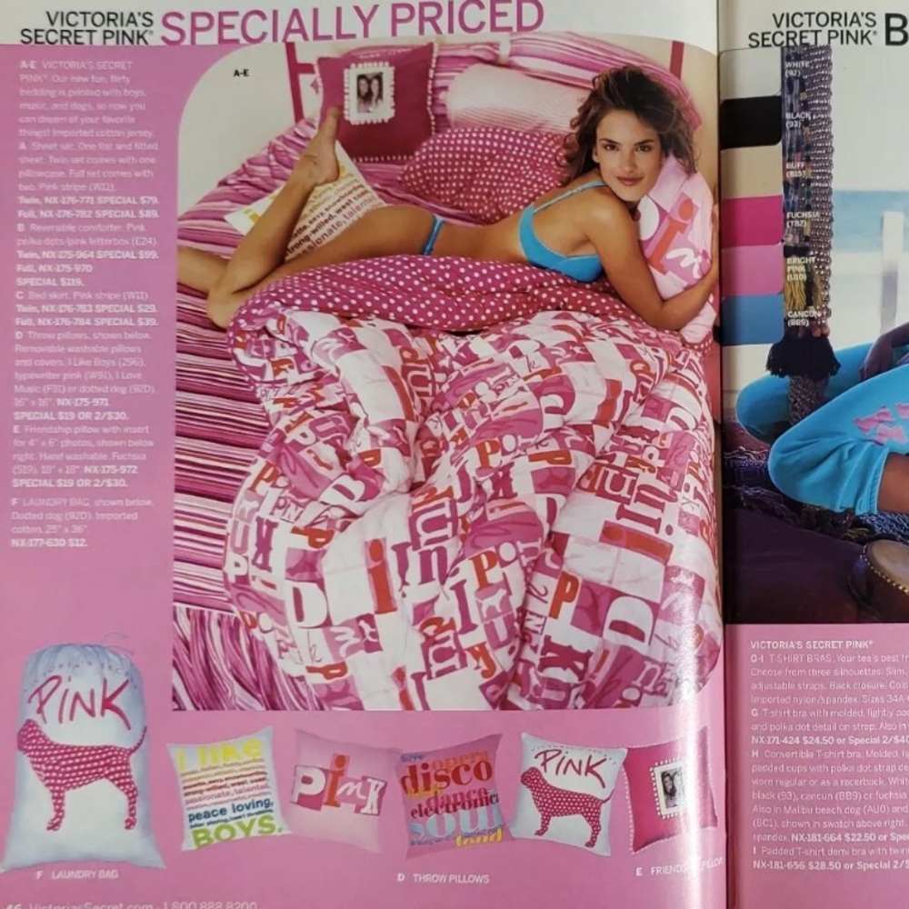 ☮️ ISO ☮️ Victoria's Secret Pink Bedding / Throw pillows